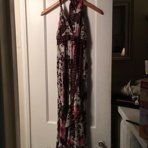 Summer halter long dress